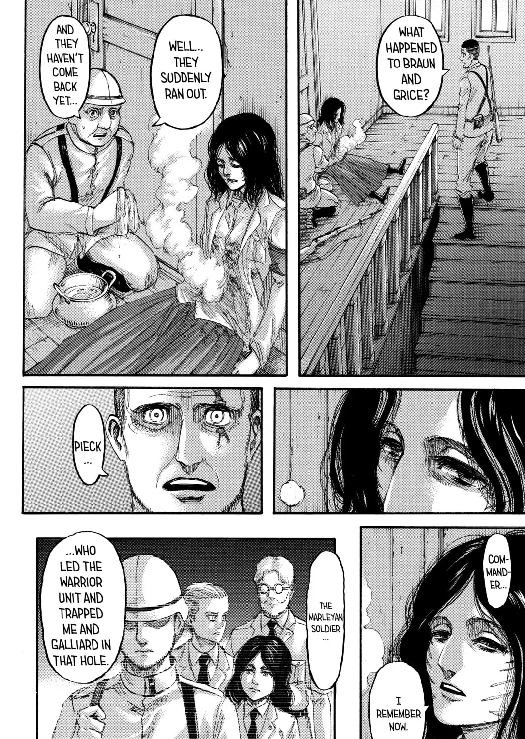 Attack on Titan Chapter 105 page 63 - 