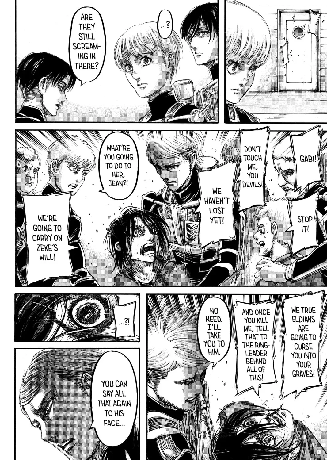 Attack on Titan Chapter 105 page 67 - 