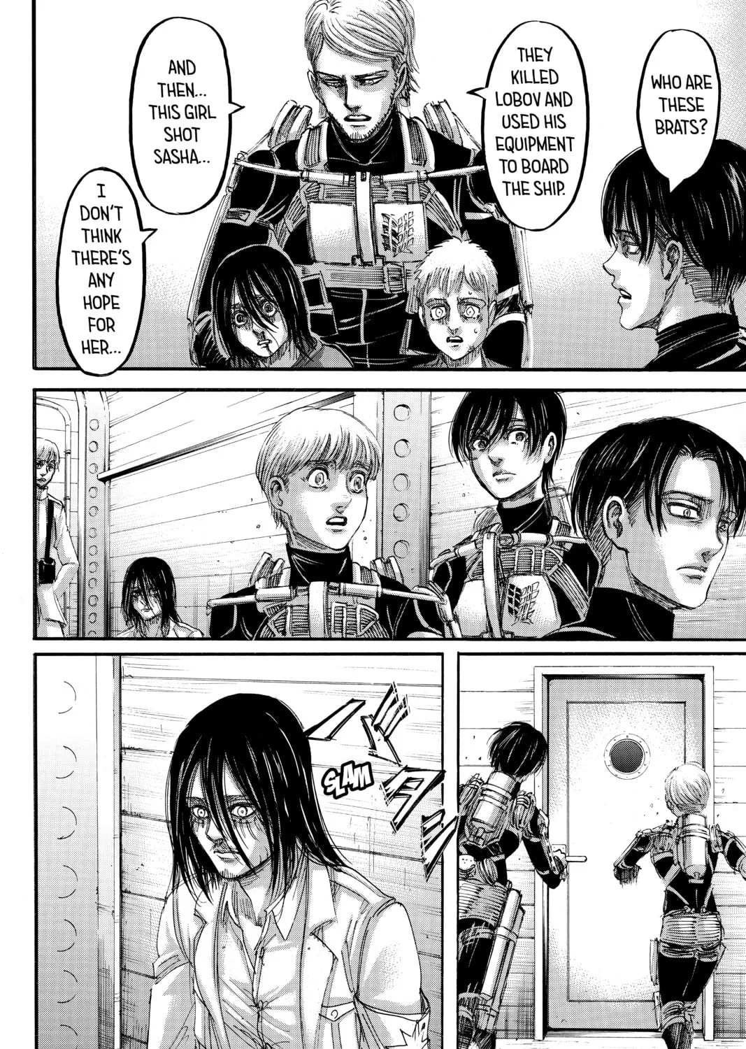 Attack on Titan Chapter 105 page 75 - 