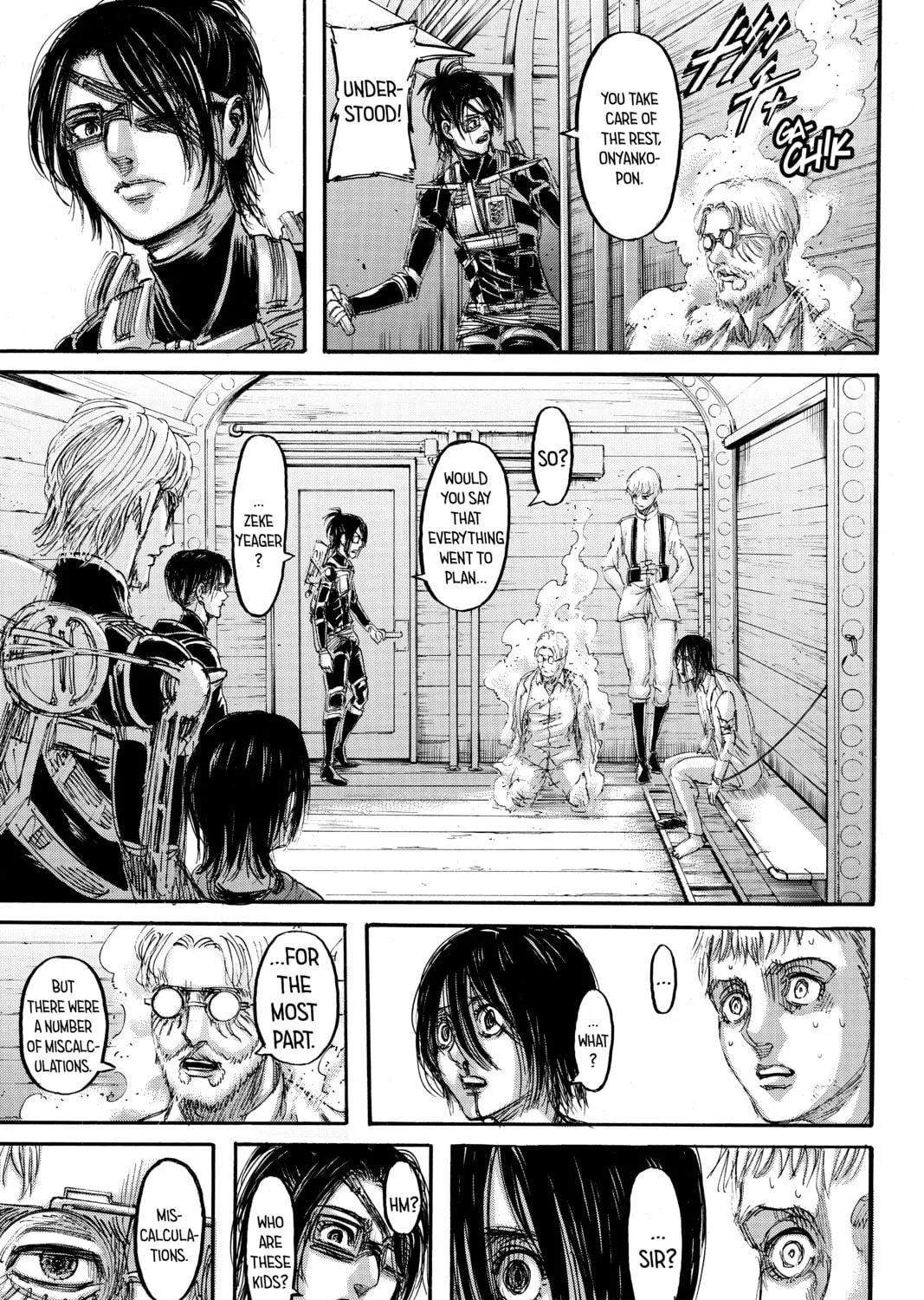 Attack on Titan Chapter 105 page 77 - 