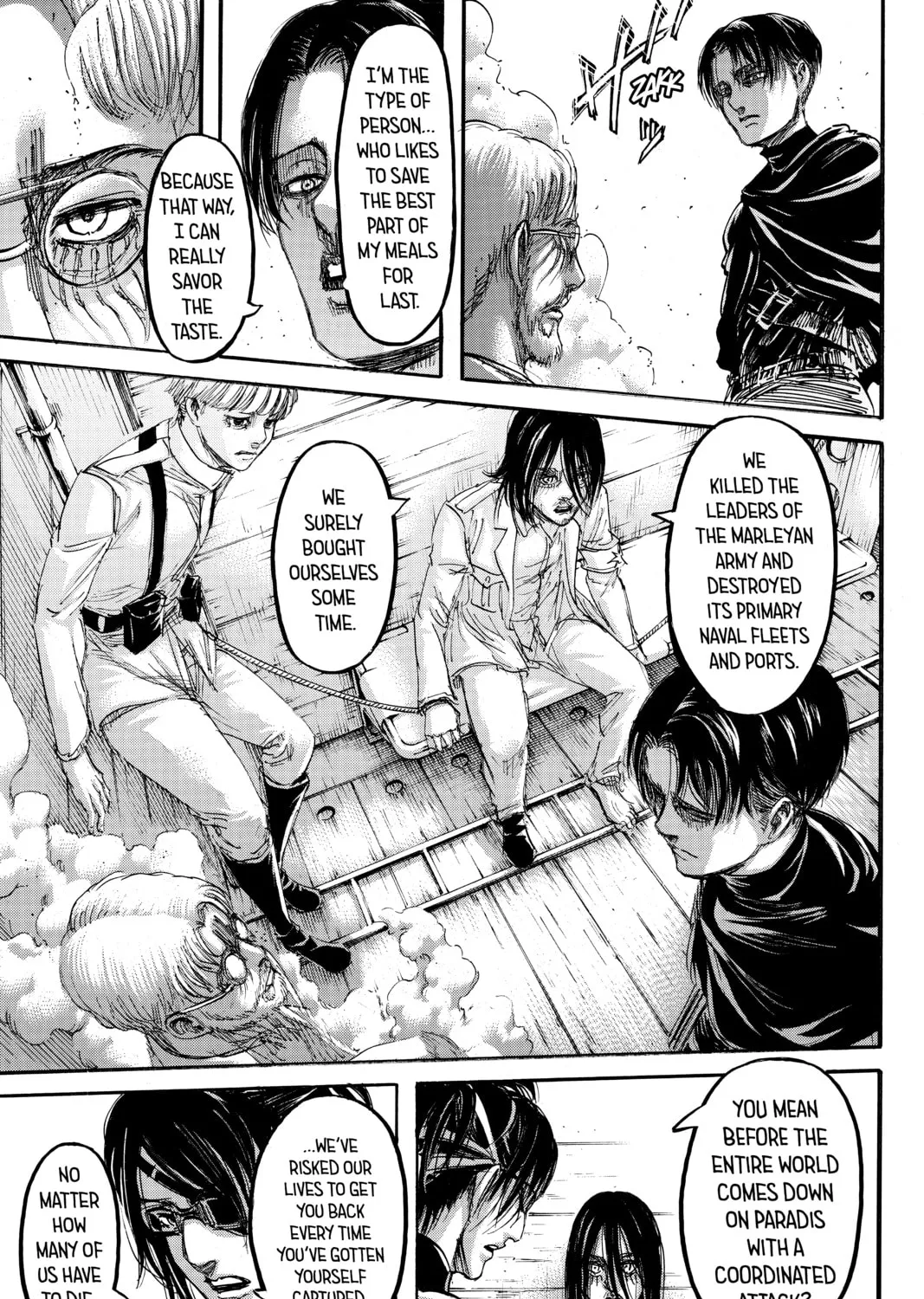 Attack on Titan Chapter 105 page 81 - 