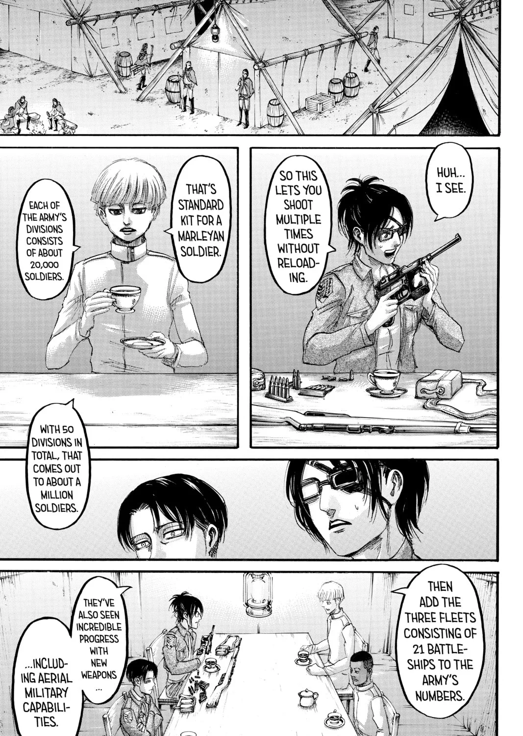 Attack on Titan Chapter 106 page 21 - 