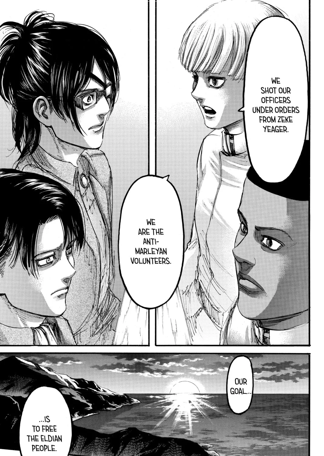 Attack on Titan Chapter 106 page 33 - 