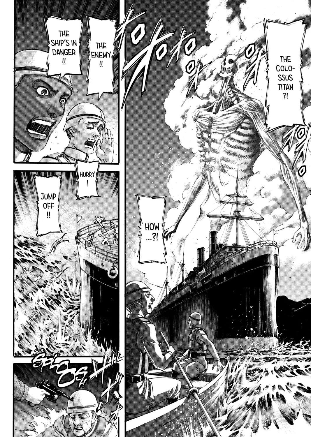 Attack on Titan Chapter 106 page 55 - 