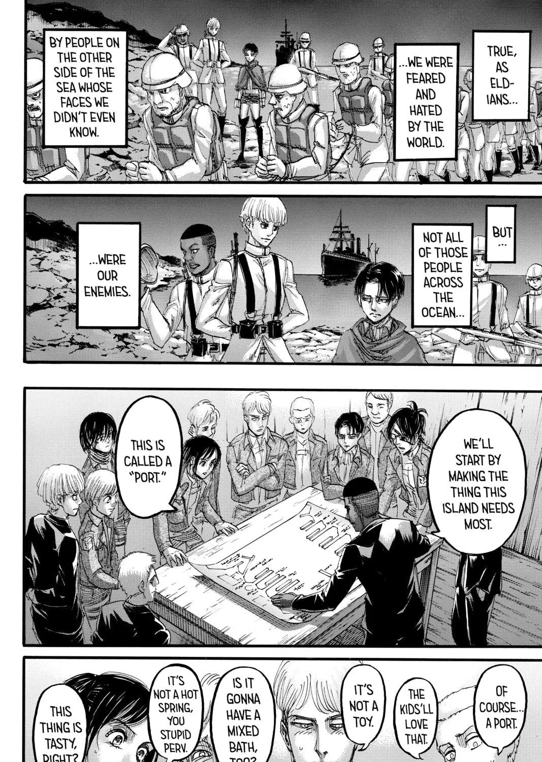Attack on Titan Chapter 106 page 59 - 