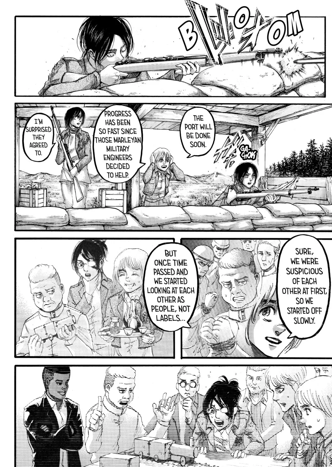 Attack on Titan Chapter 106 page 67 - 