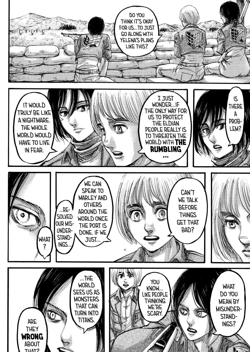 Attack on Titan Chapter 106 page 71 - 