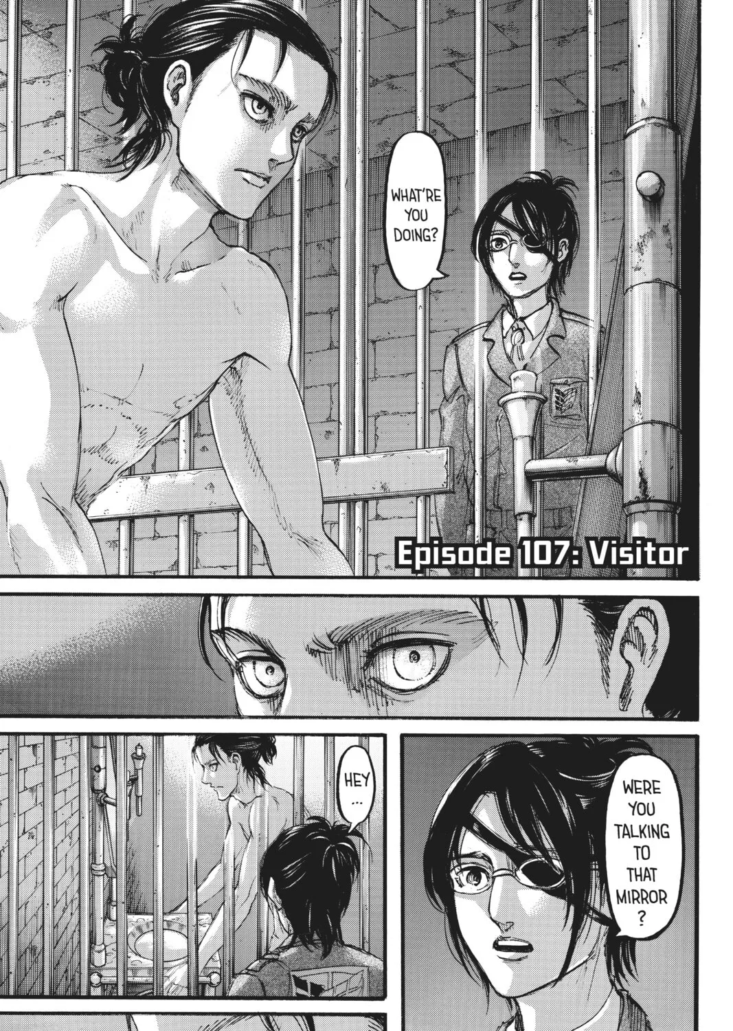 Attack on Titan Chapter 107 page 1 - 