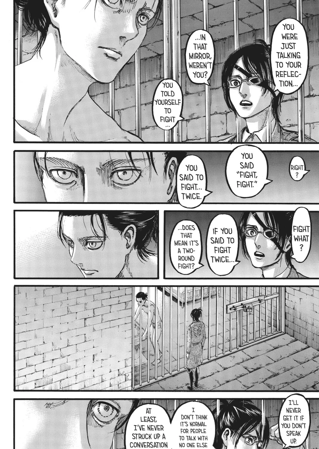 Attack on Titan Chapter 107 page 3 - 