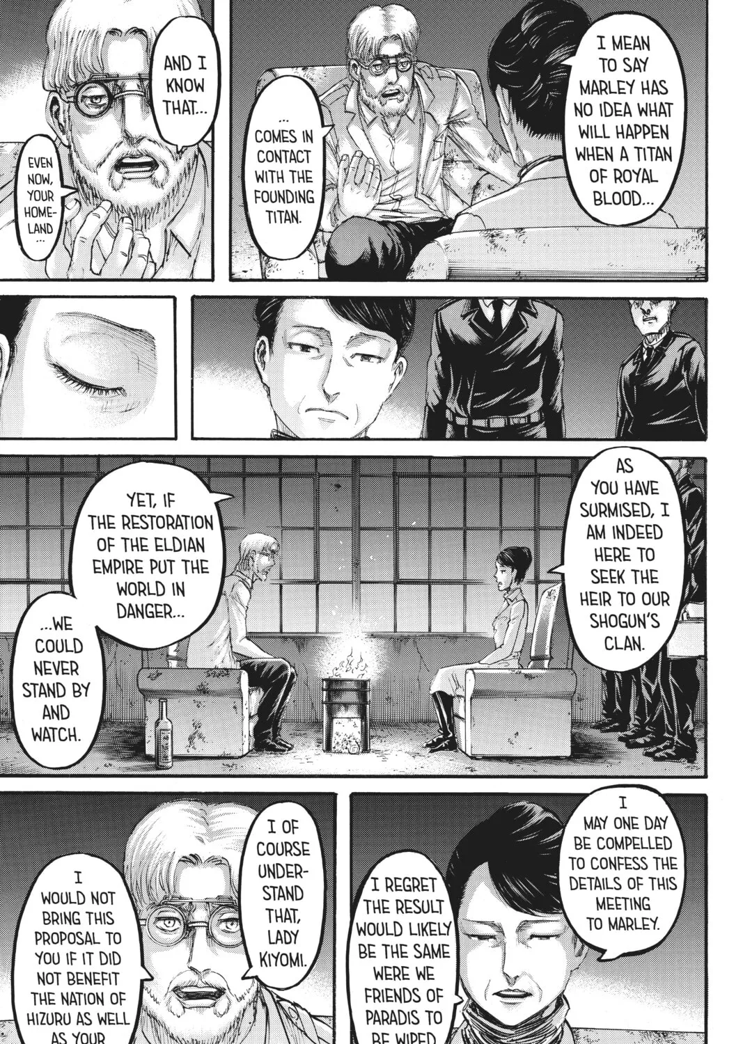 Attack on Titan Chapter 107 page 33 - 