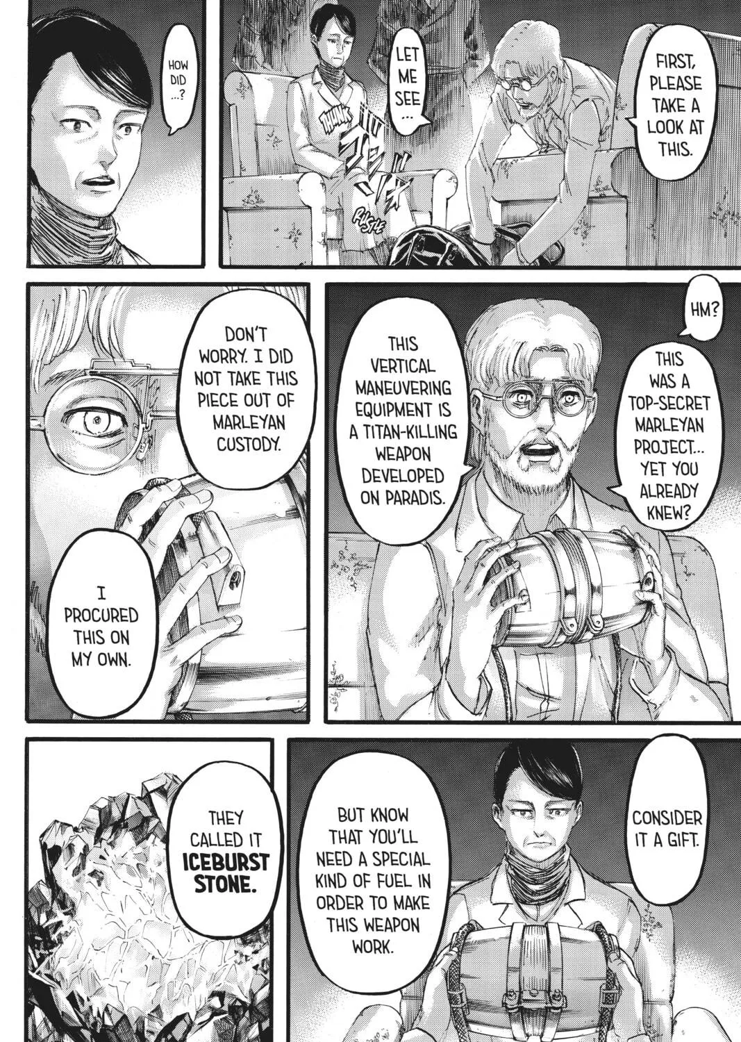 Attack on Titan Chapter 107 page 35 - 