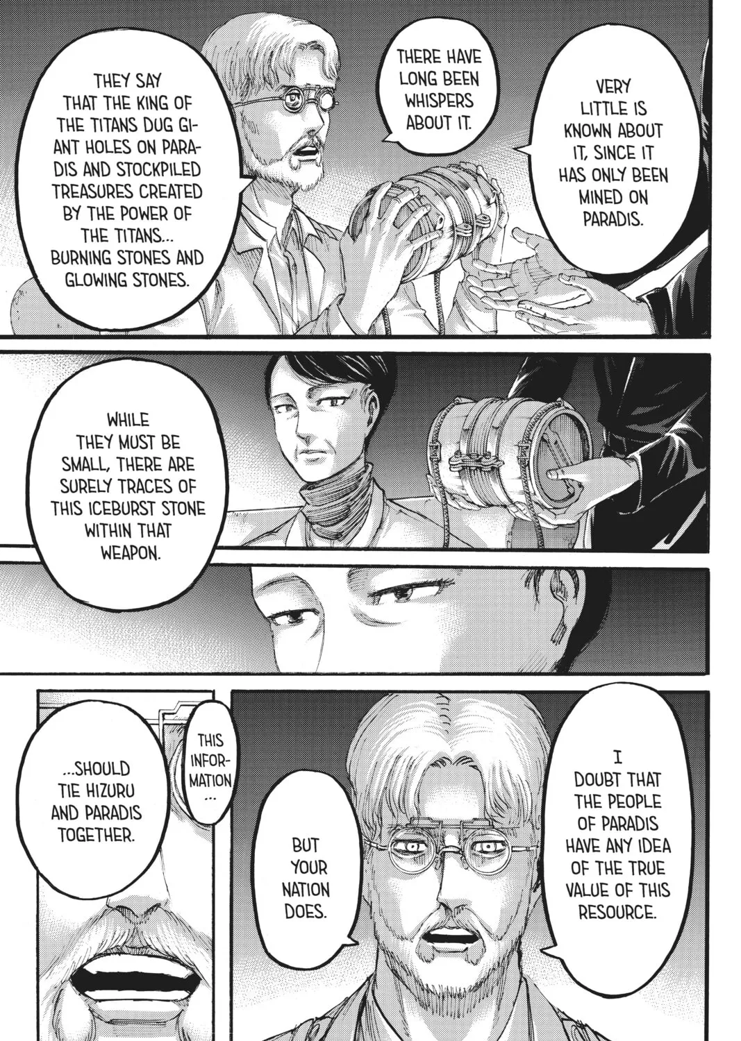 Attack on Titan Chapter 107 page 37 - 