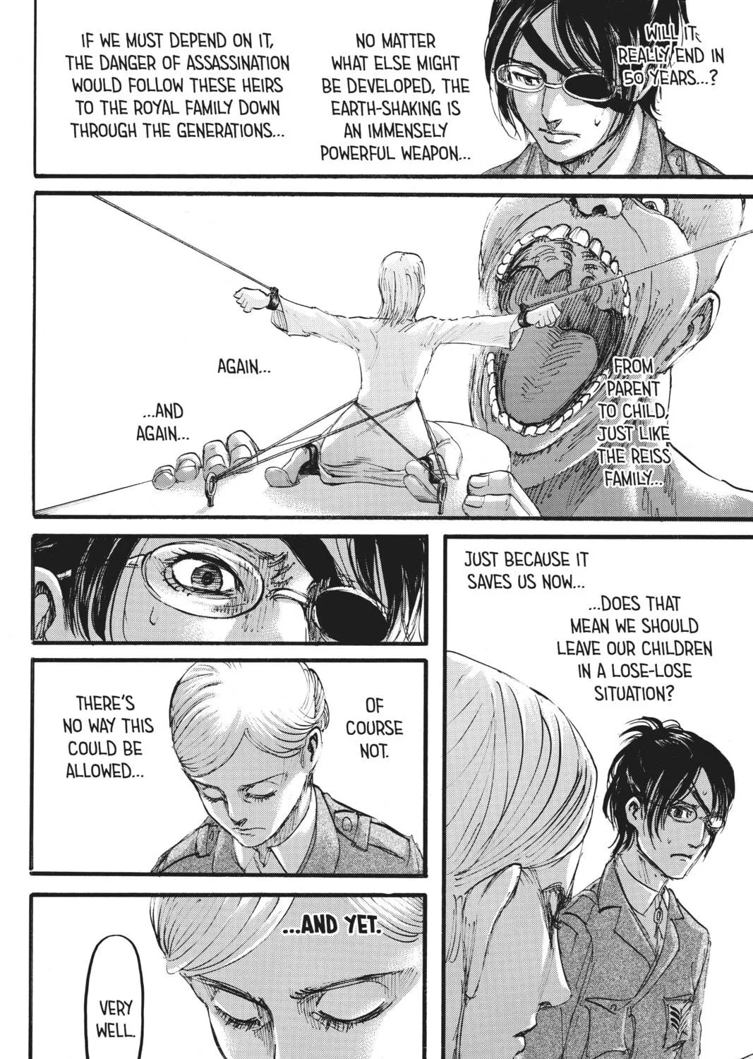 Attack on Titan Chapter 107 page 47 - 