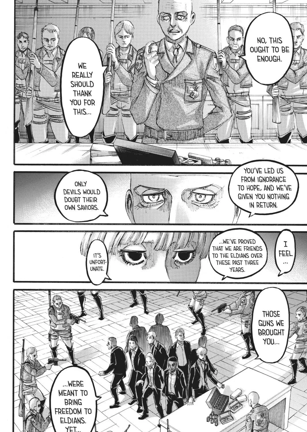Attack on Titan Chapter 107 page 71 - 