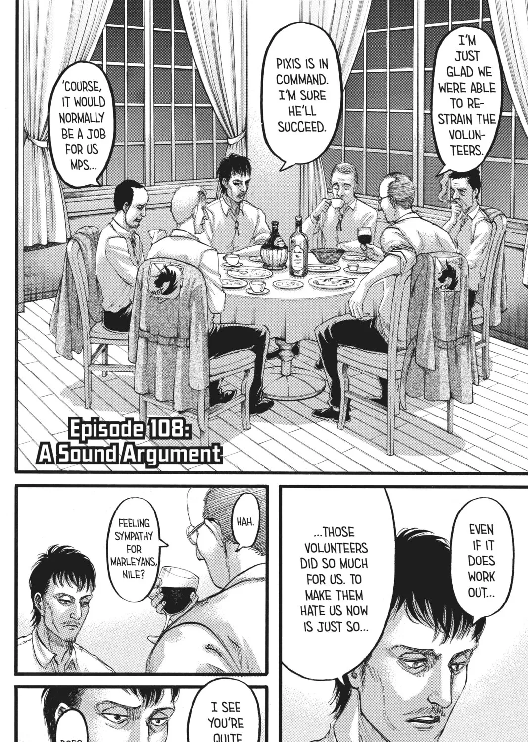 Attack on Titan Chapter 108 page 1 - 