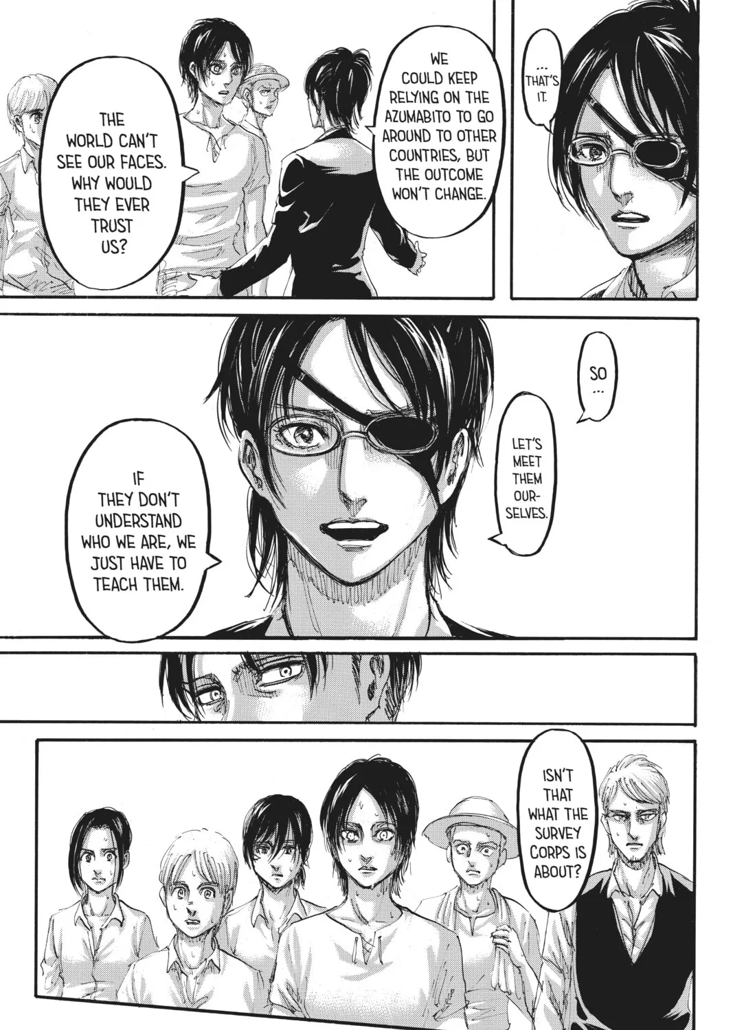 Attack on Titan Chapter 108 page 33 - 