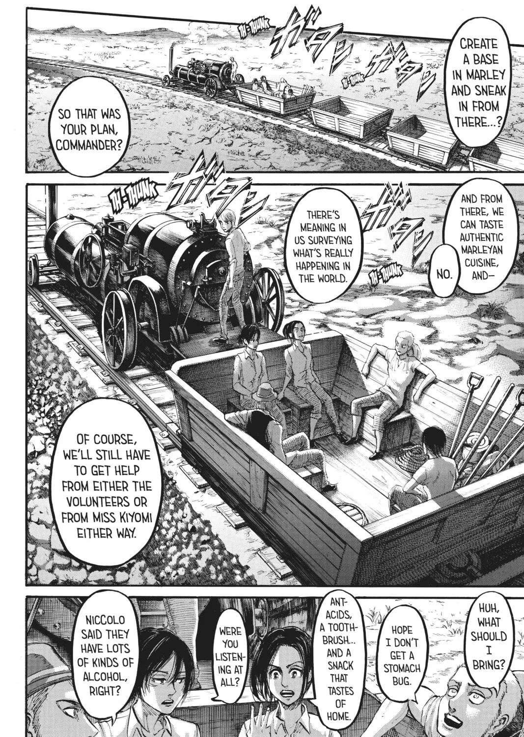 Attack on Titan Chapter 108 page 35 - 