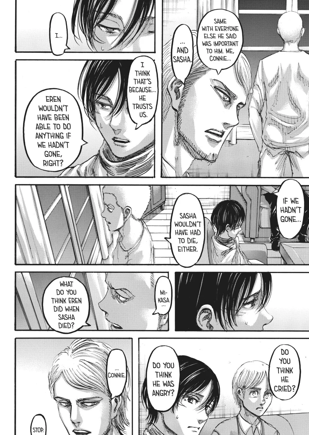 Attack on Titan Chapter 108 page 55 - 