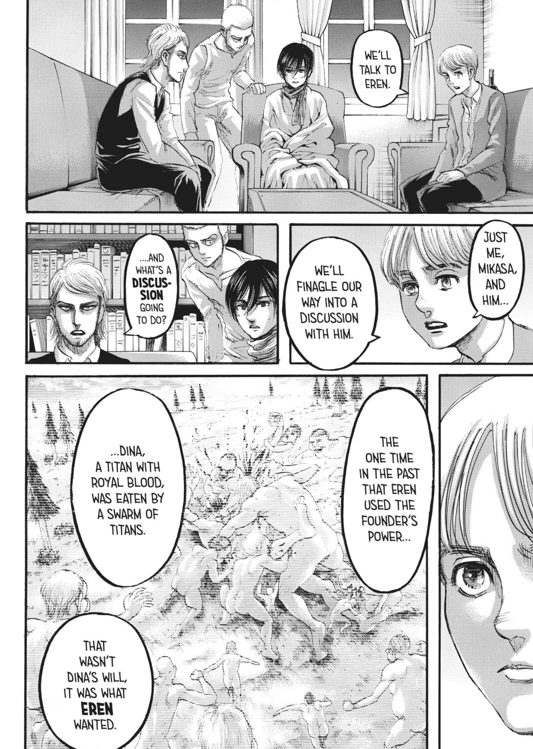 Attack on Titan Chapter 108 page 59 - 