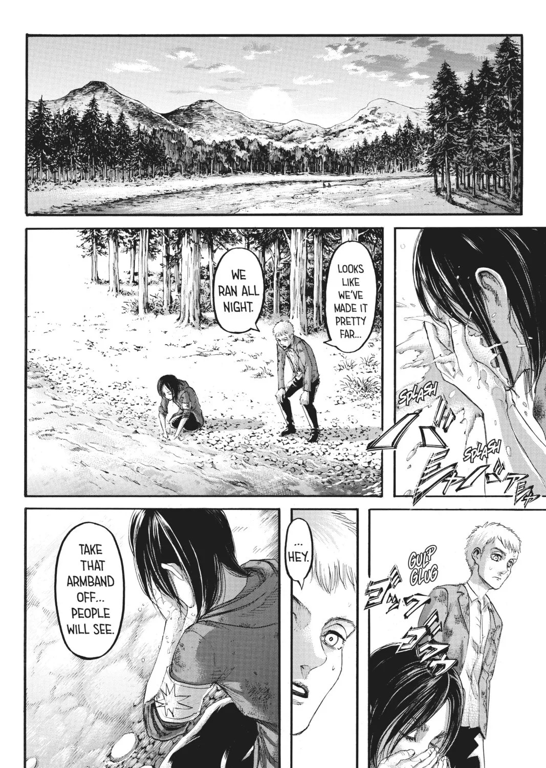 Attack on Titan Chapter 108 page 67 - 
