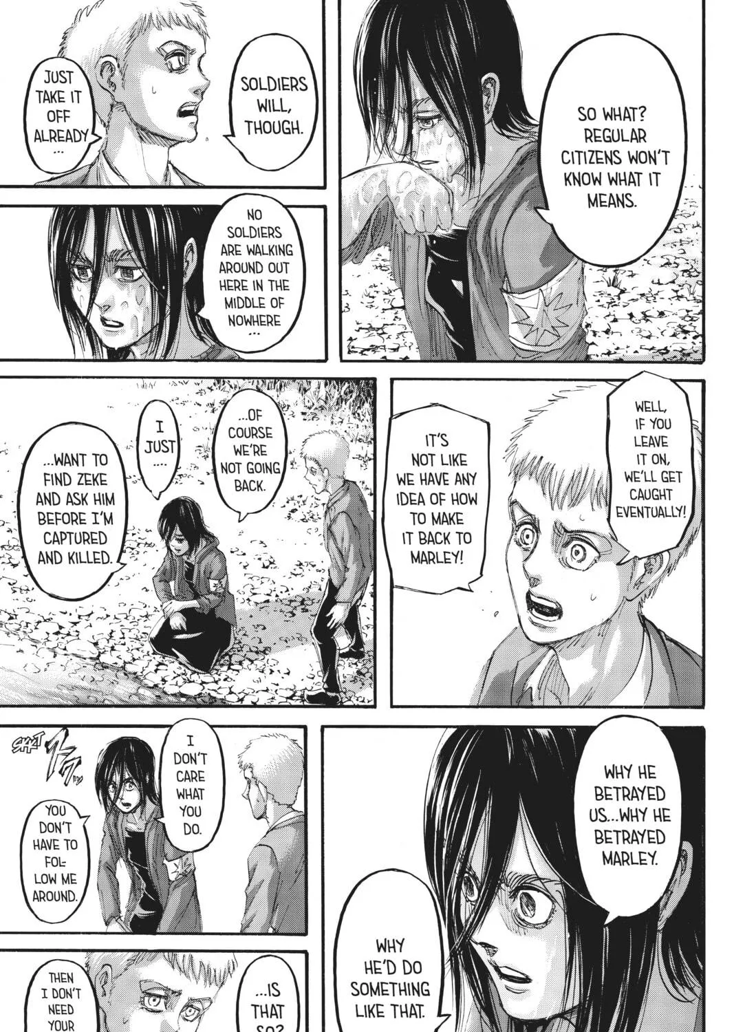 Attack on Titan Chapter 108 page 69 - 
