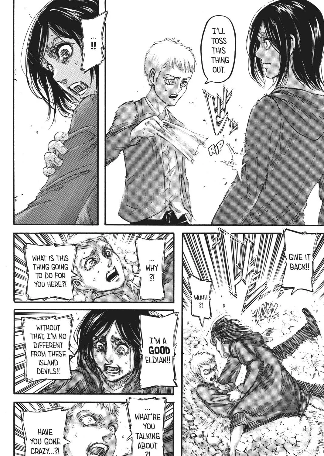Attack on Titan Chapter 108 page 71 - 