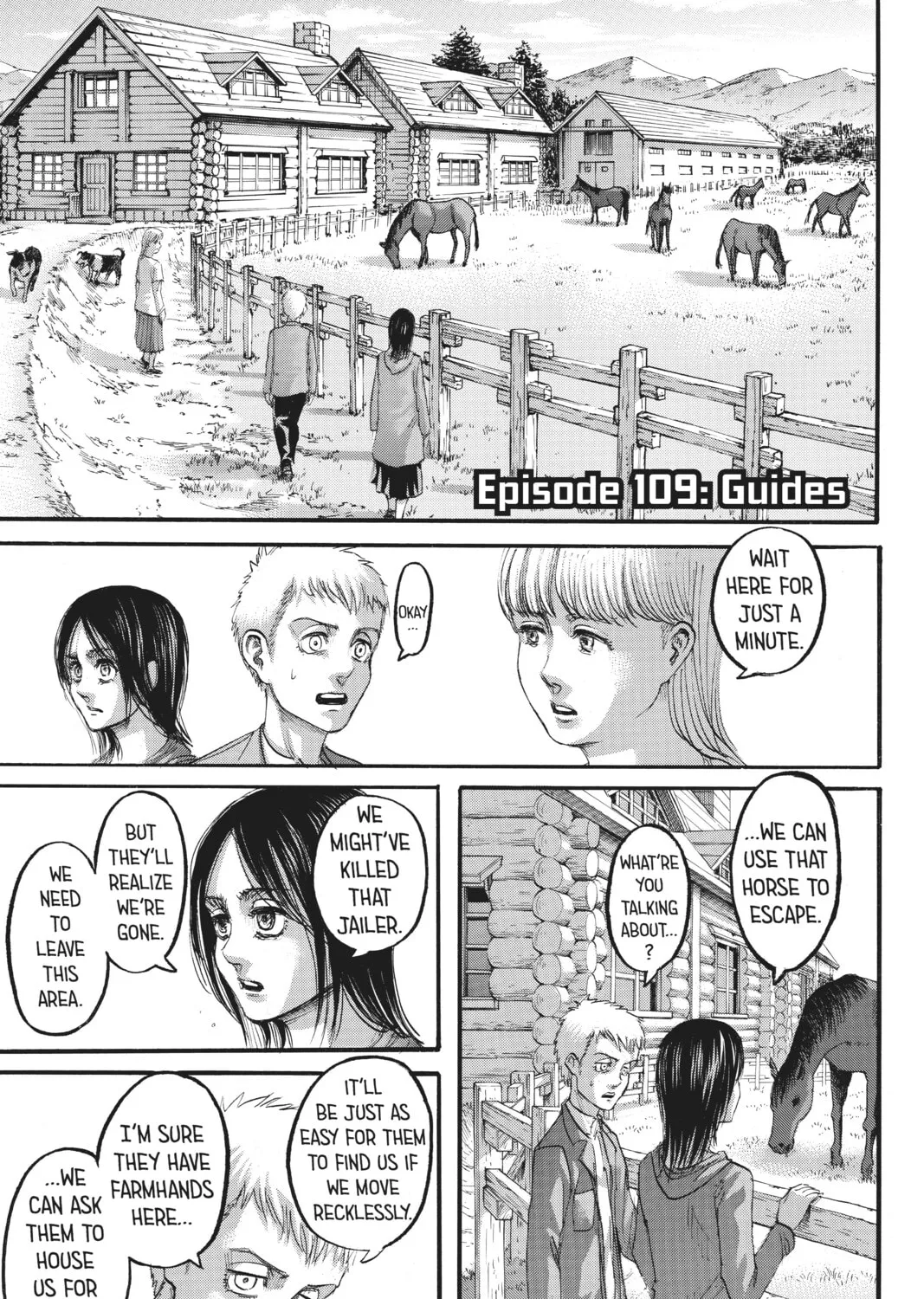 Attack on Titan Chapter 109 page 1 - 