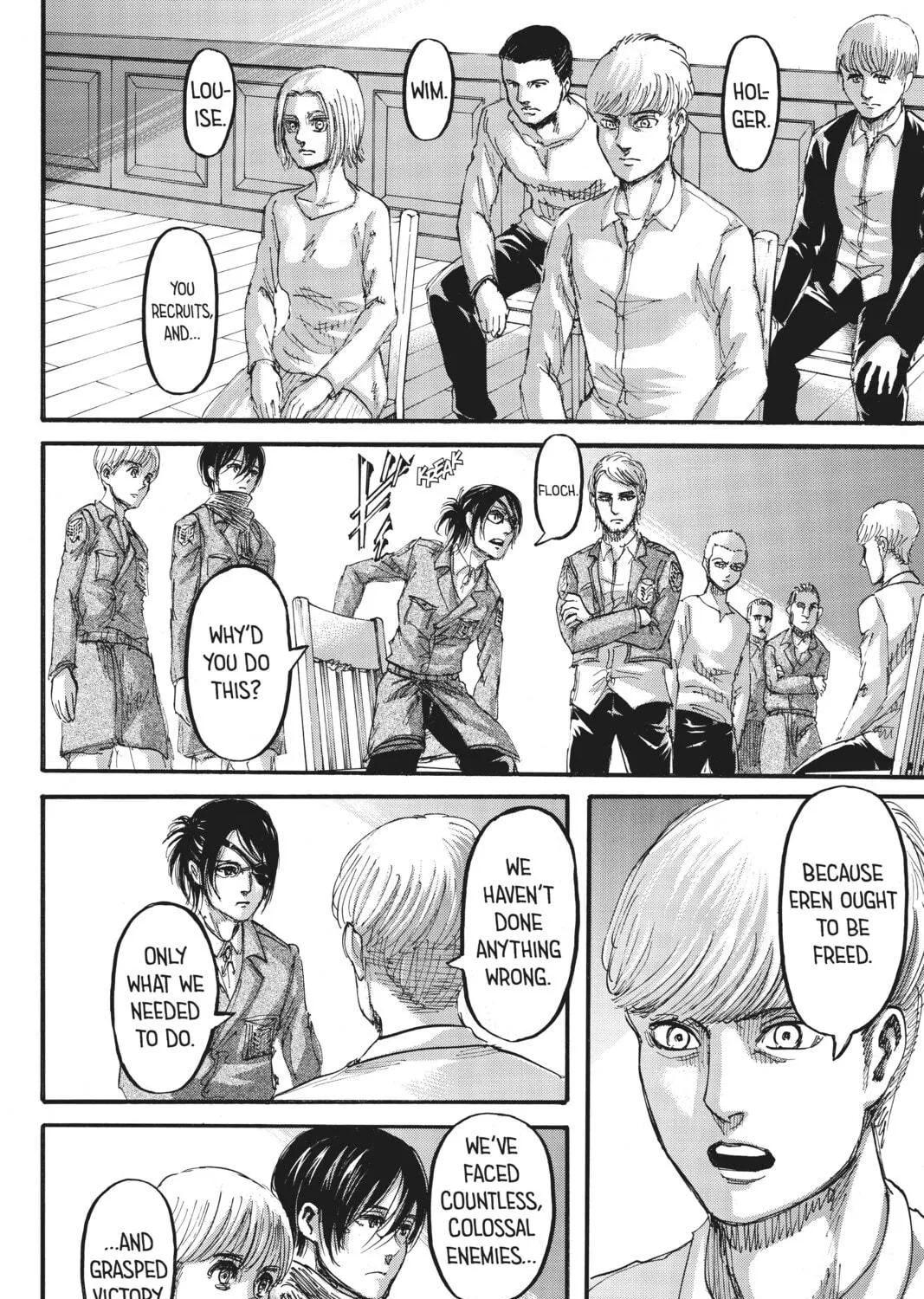 Attack on Titan Chapter 109 page 23 - 