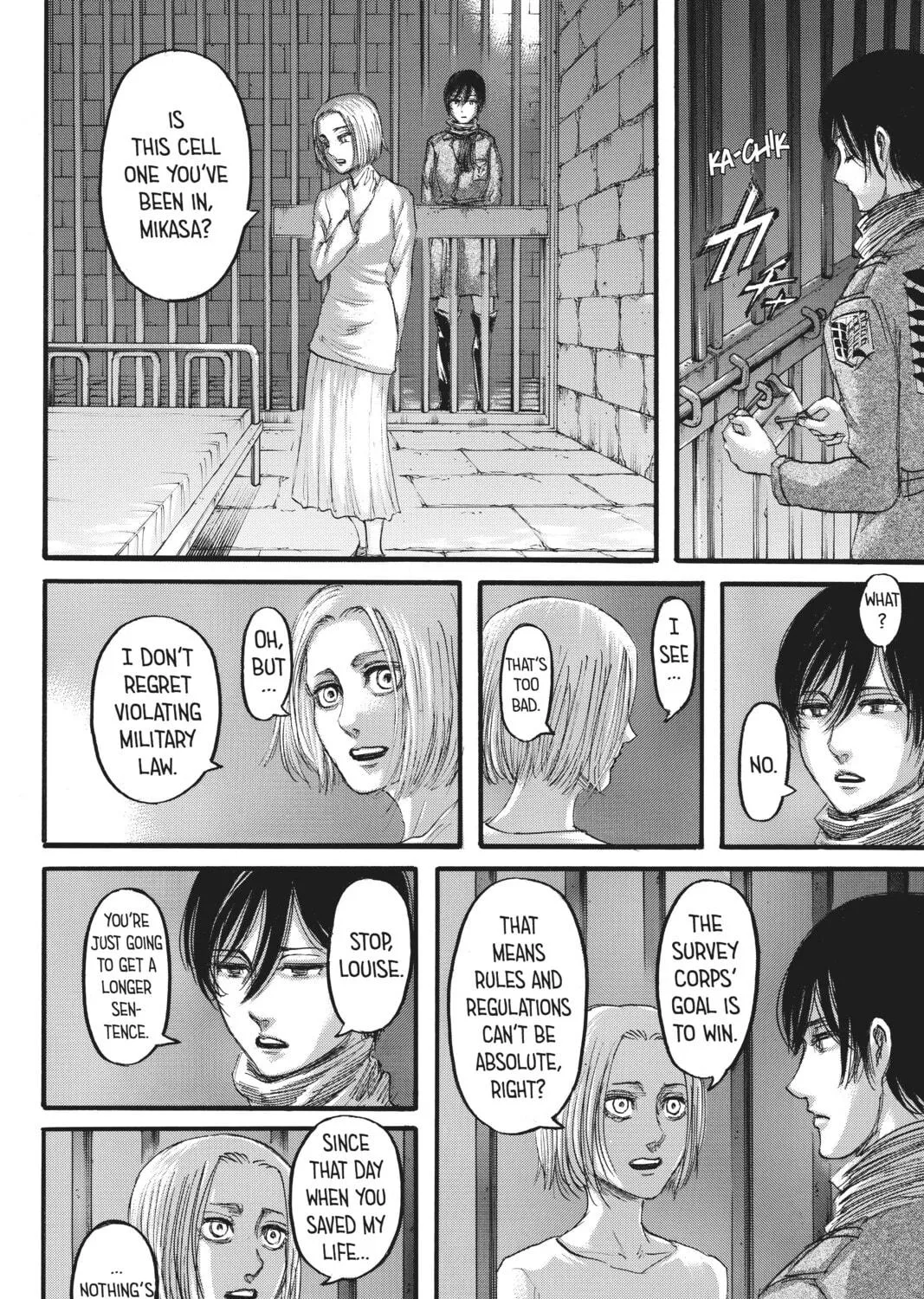 Attack on Titan Chapter 109 page 35 - 