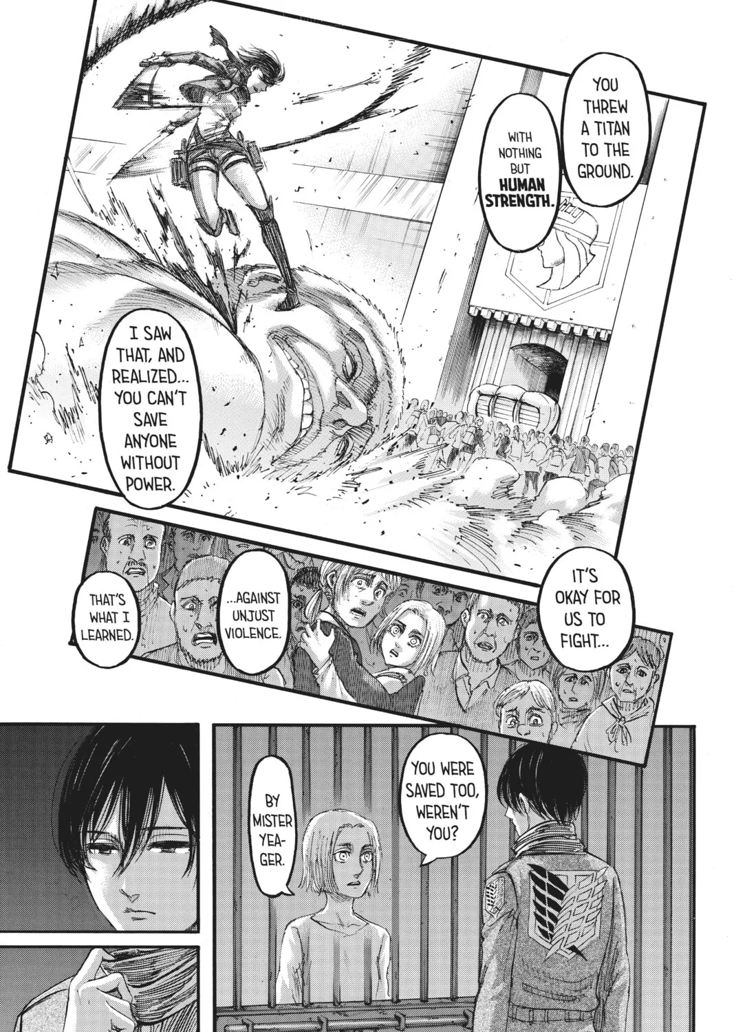 Attack on Titan Chapter 109 page 37 - 