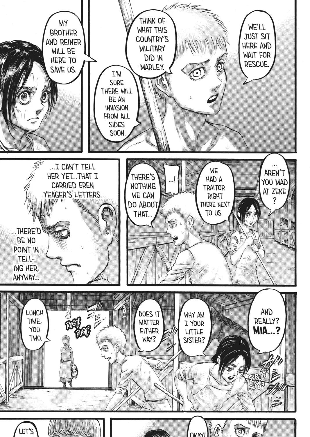 Attack on Titan Chapter 109 page 57 - 