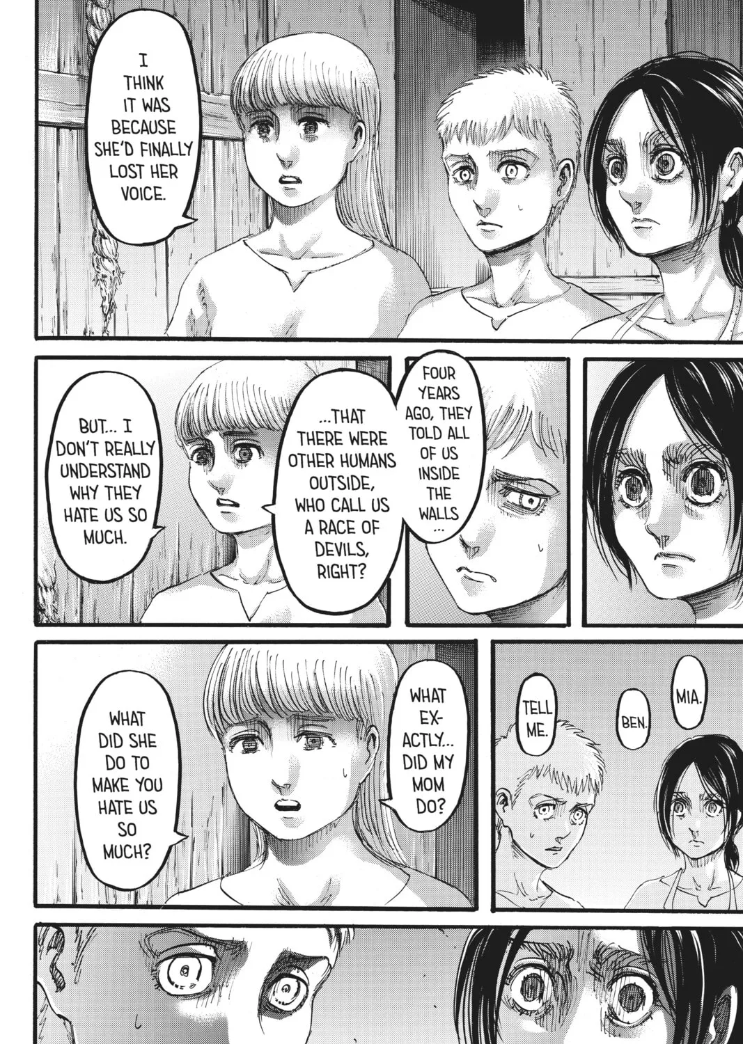 Attack on Titan Chapter 109 page 75 - 