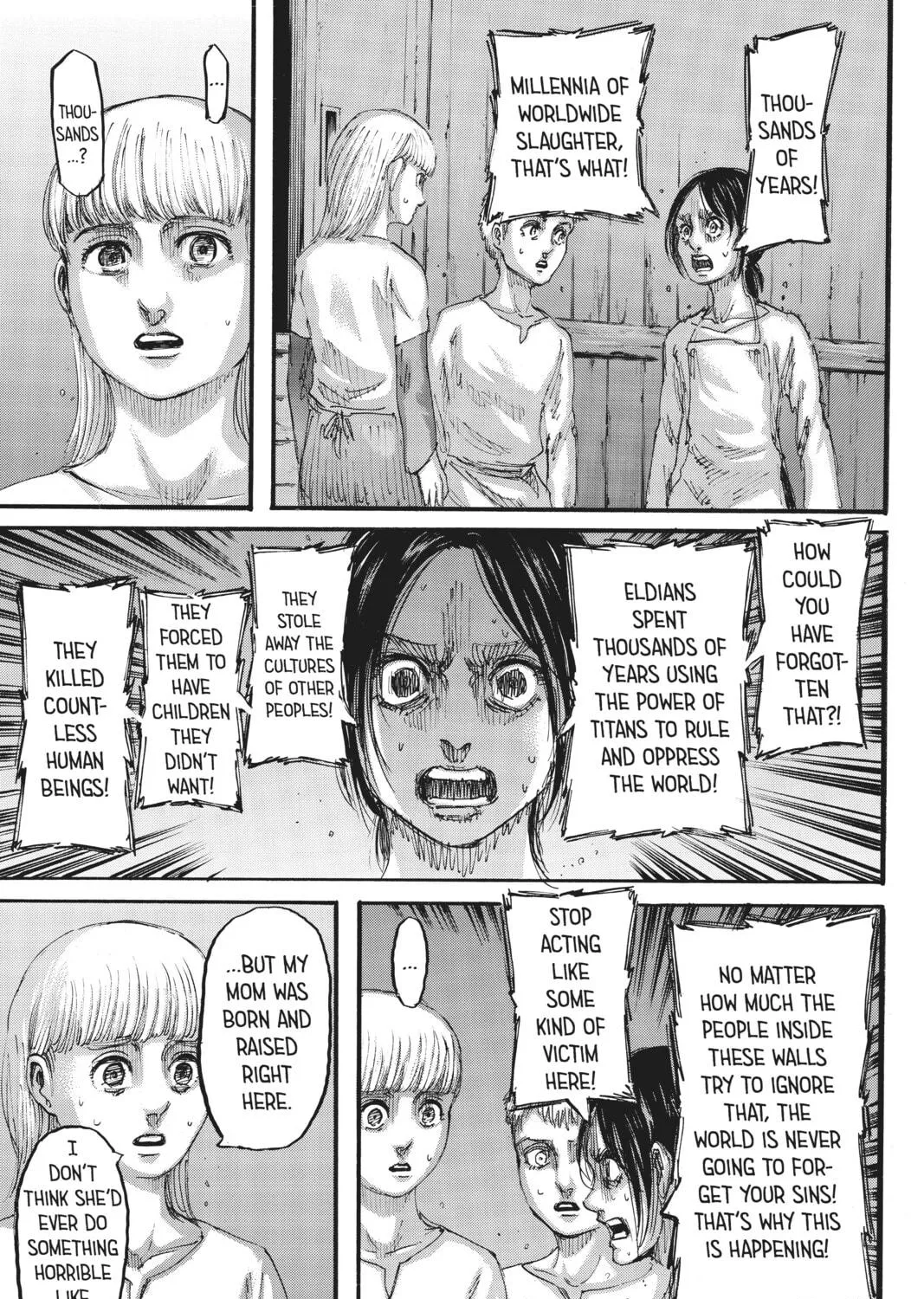 Attack on Titan Chapter 109 page 77 - 