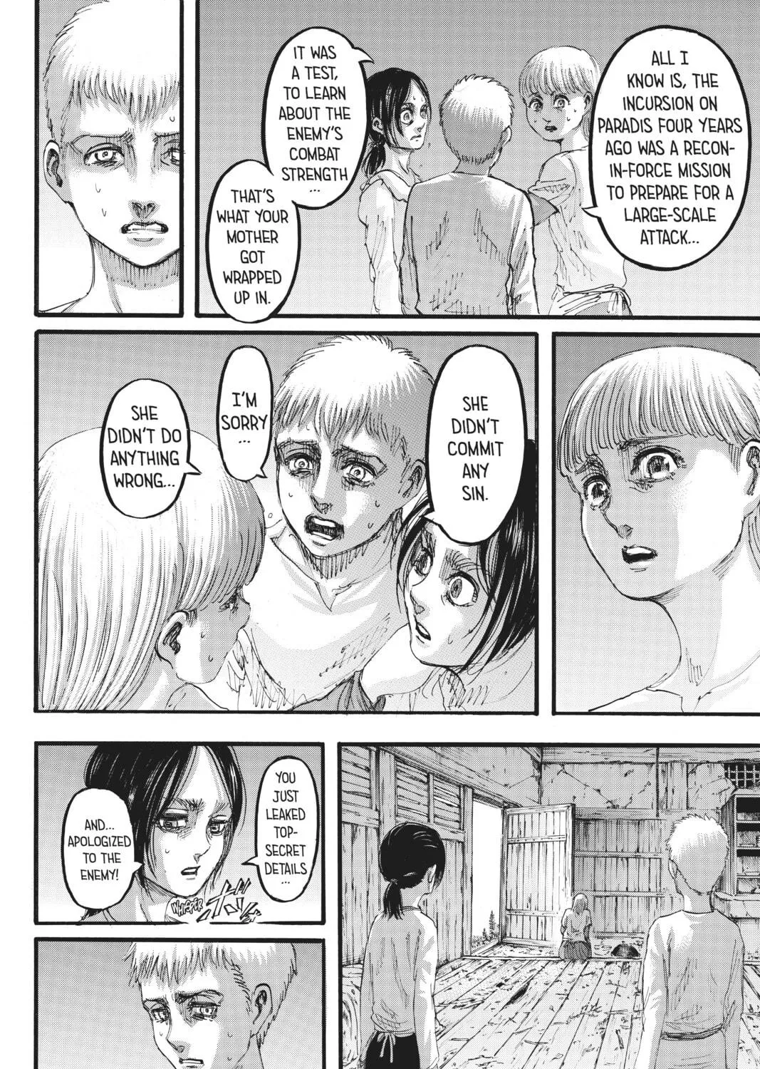 Attack on Titan Chapter 109 page 83 - 