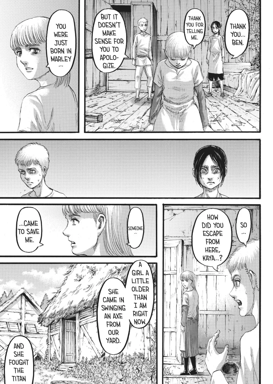 Attack on Titan Chapter 109 page 85 - 