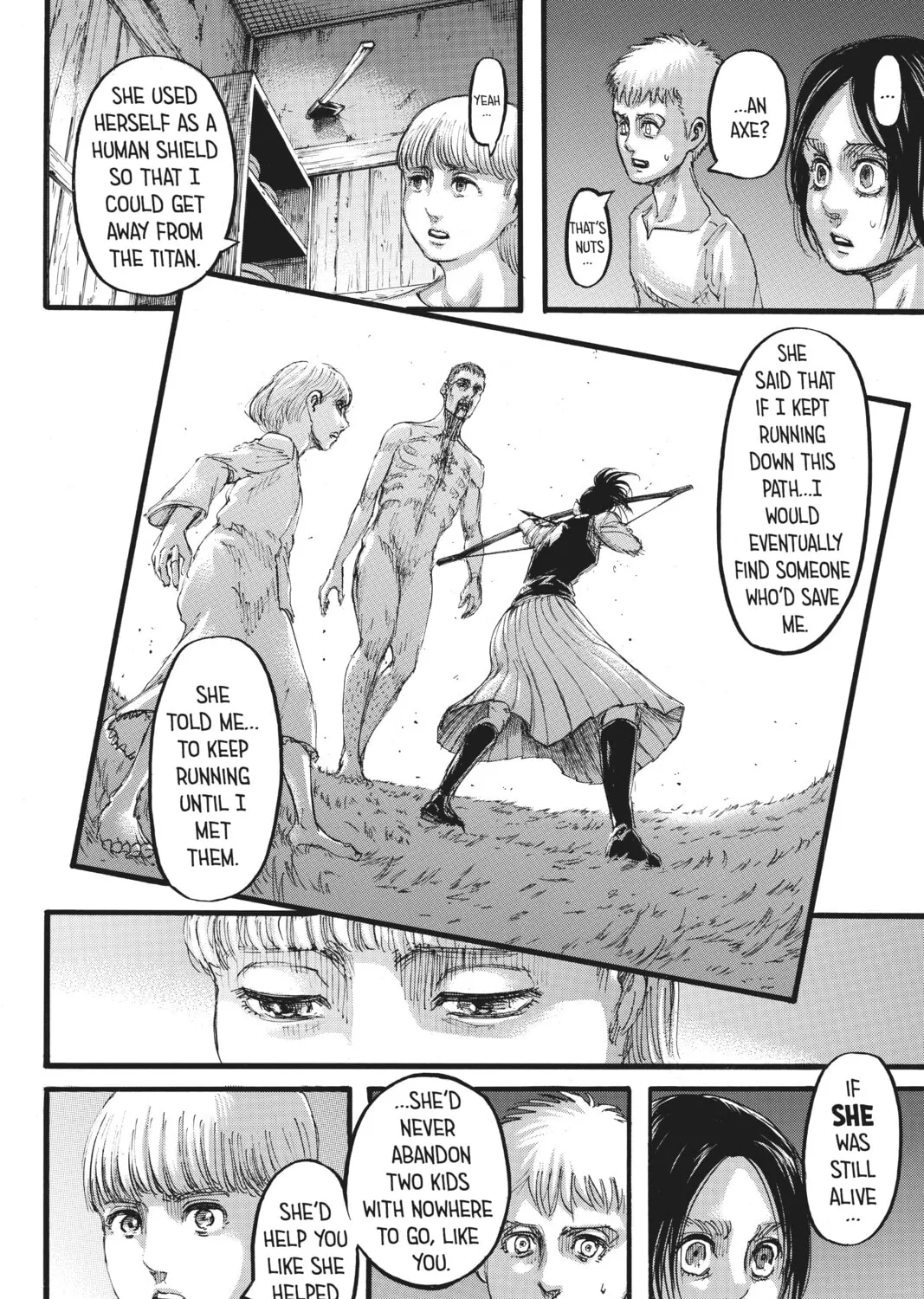 Attack on Titan Chapter 109 page 87 - 