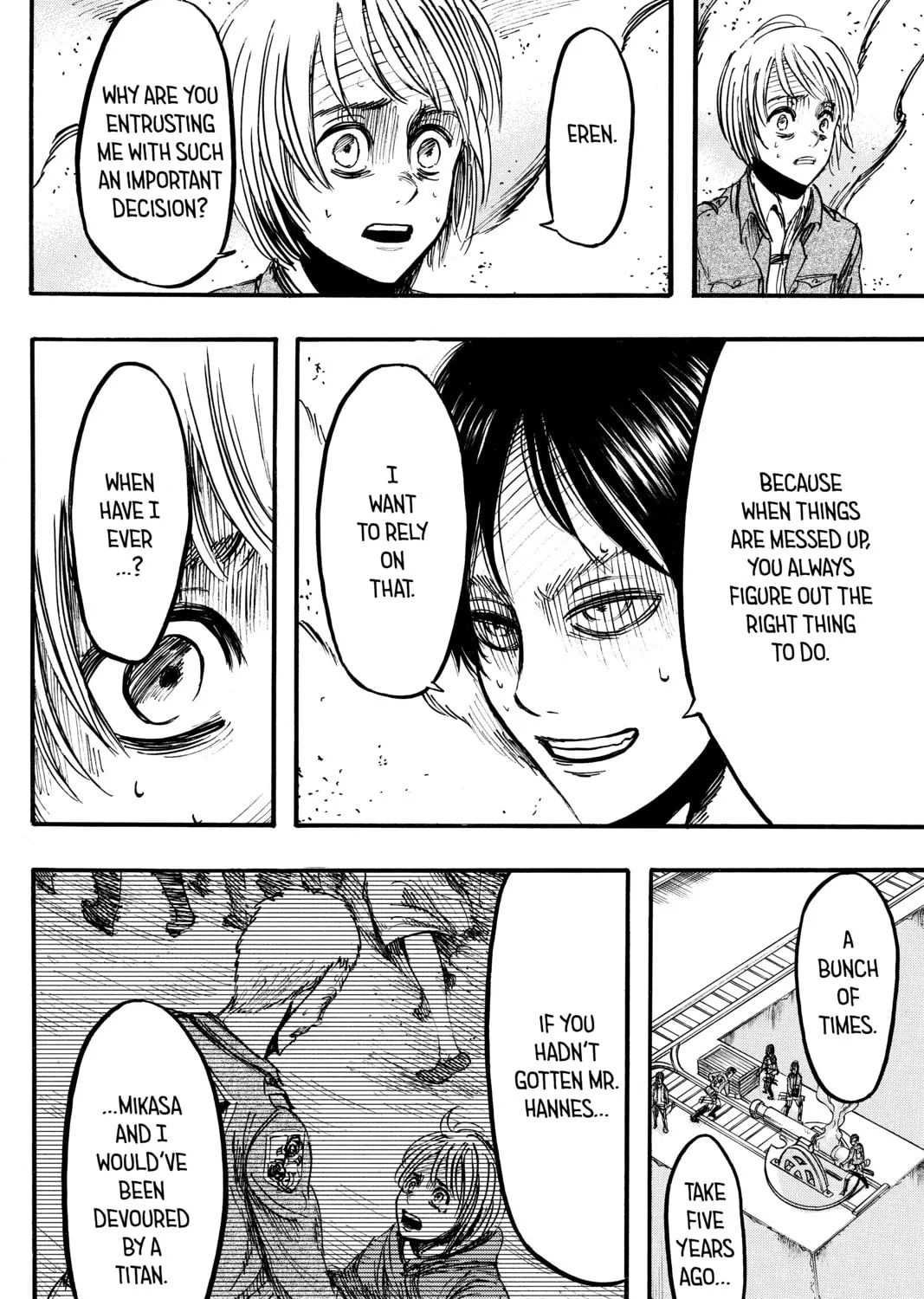 Attack on Titan Chapter 11 page 57 - 