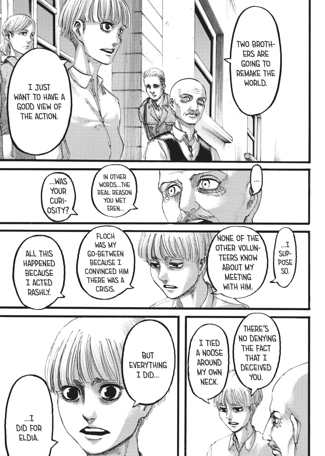 Attack on Titan Chapter 110 page 21 - 