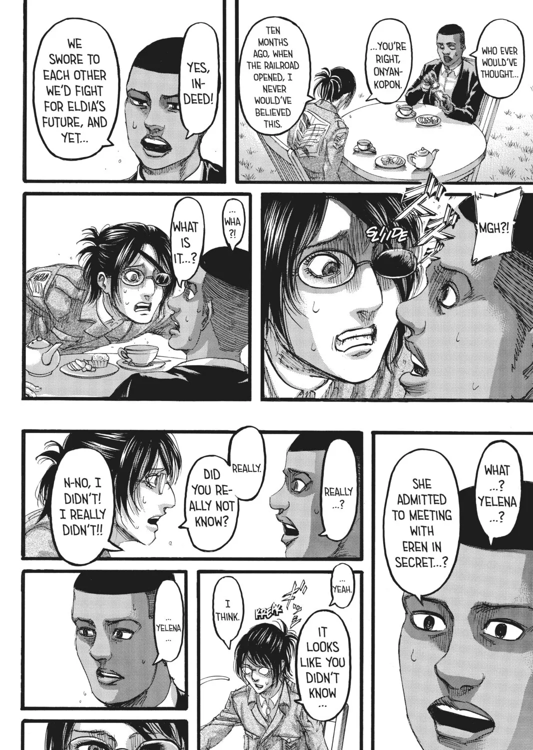 Attack on Titan Chapter 110 page 27 - 