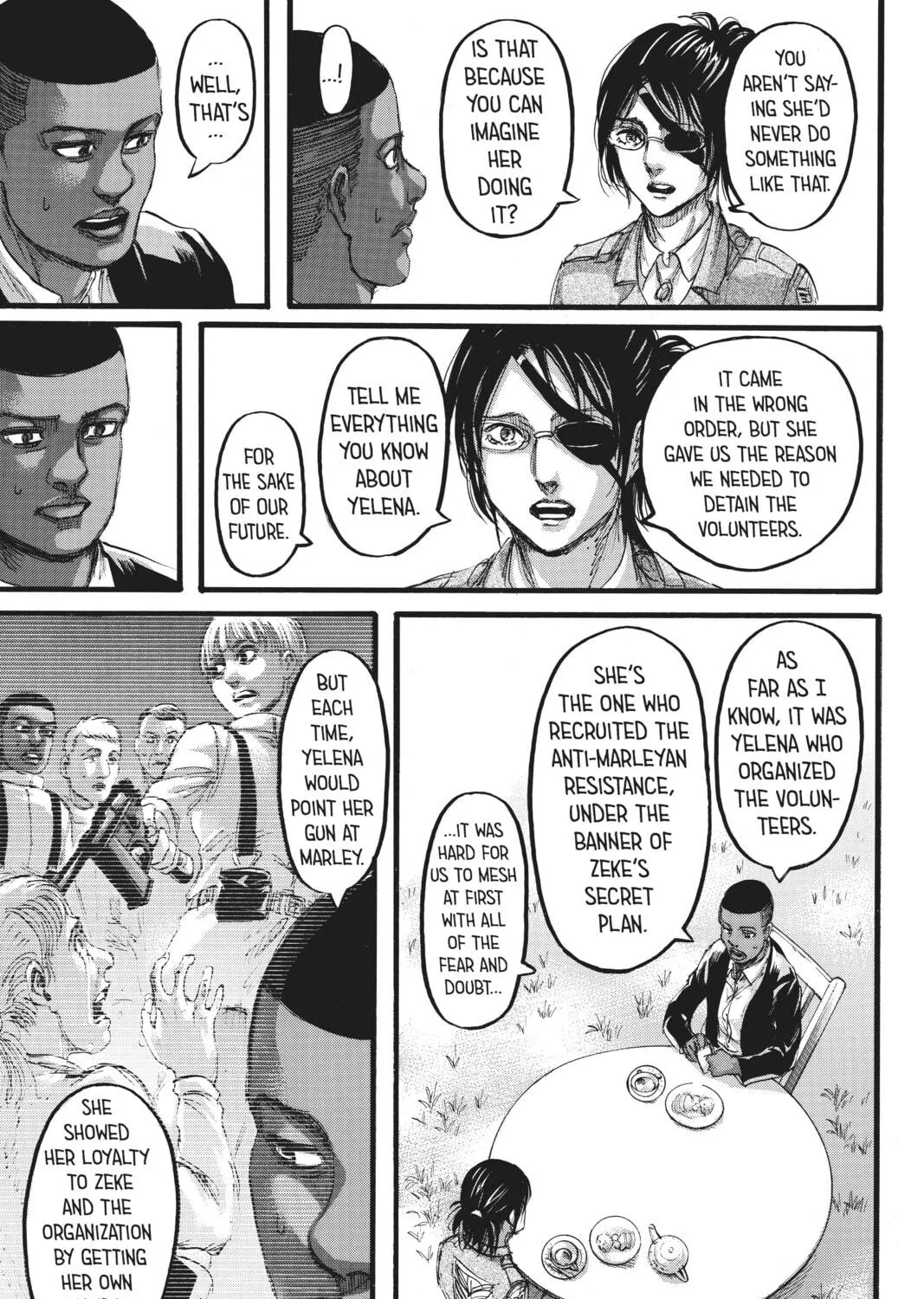 Attack on Titan Chapter 110 page 29 - 