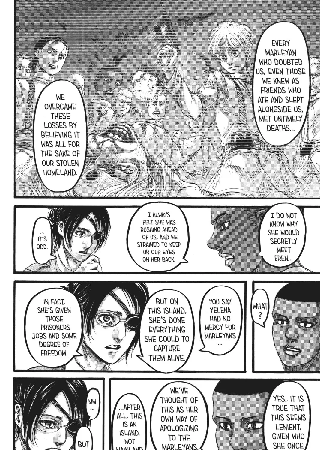 Attack on Titan Chapter 110 page 31 - 