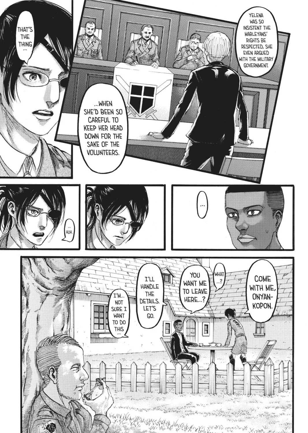 Attack on Titan Chapter 110 page 33 - 