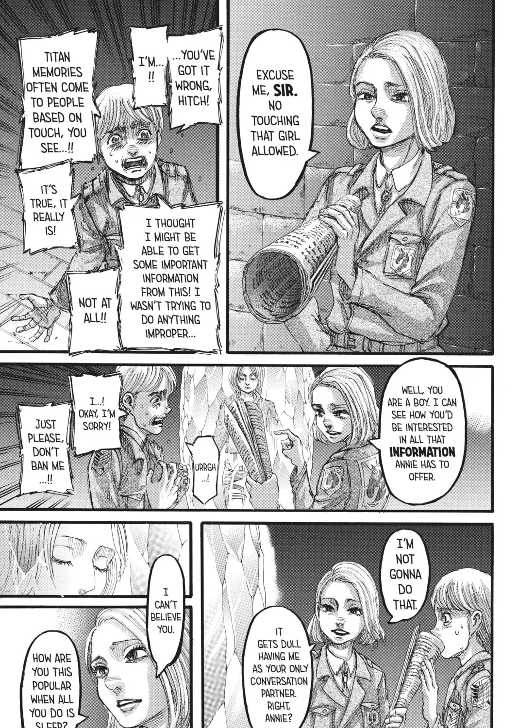 Attack on Titan Chapter 110 page 37 - 