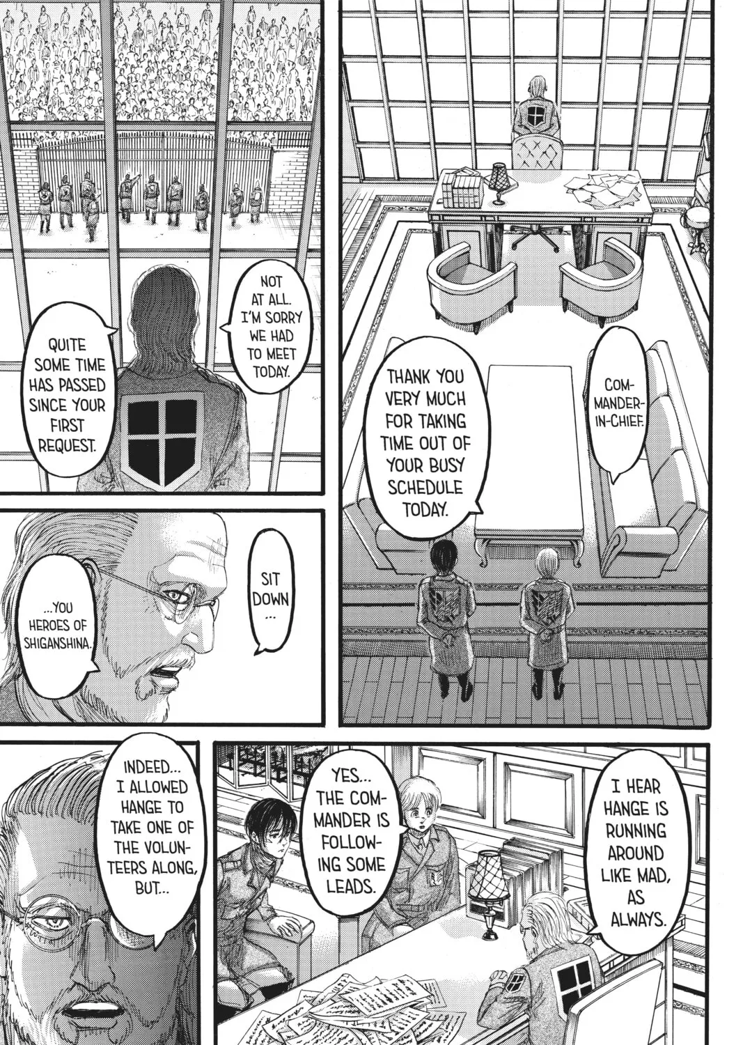 Attack on Titan Chapter 110 page 45 - 