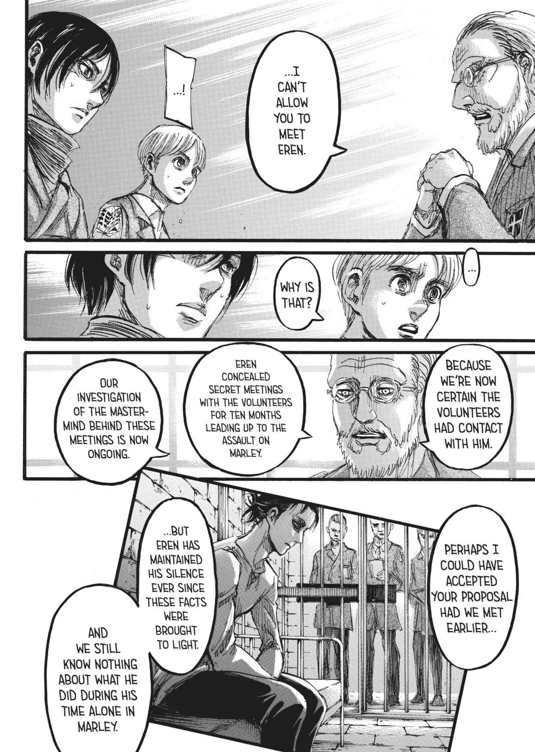 Attack on Titan Chapter 110 page 47 - 