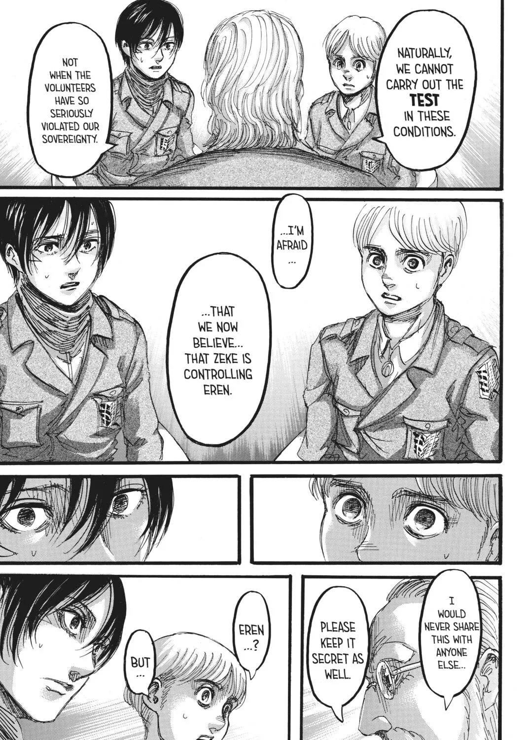 Attack on Titan Chapter 110 page 49 - 