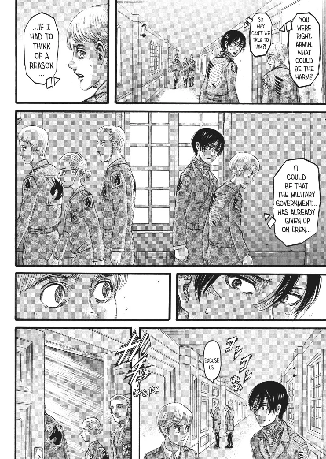 Attack on Titan Chapter 110 page 55 - 