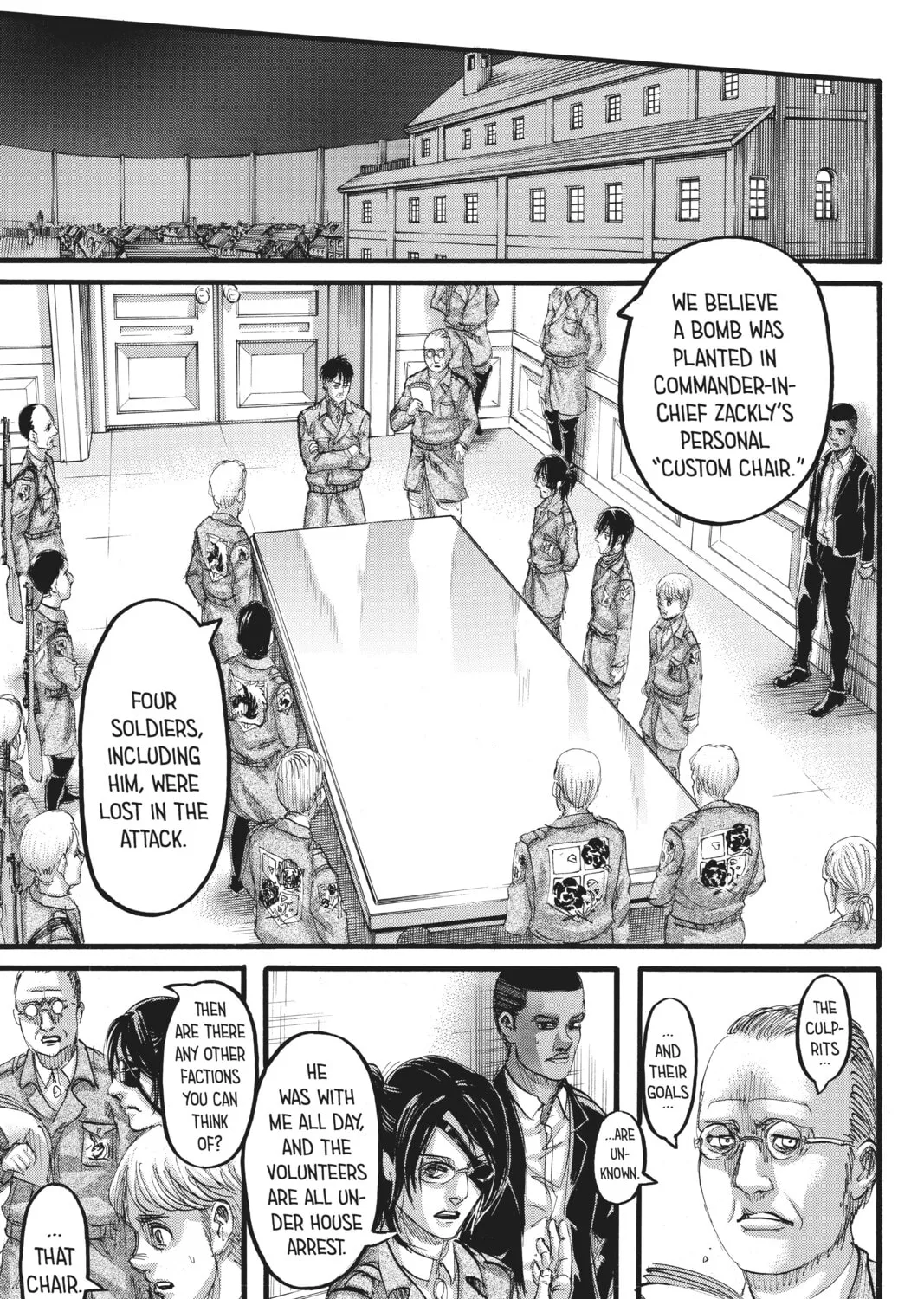 Attack on Titan Chapter 110 page 73 - 