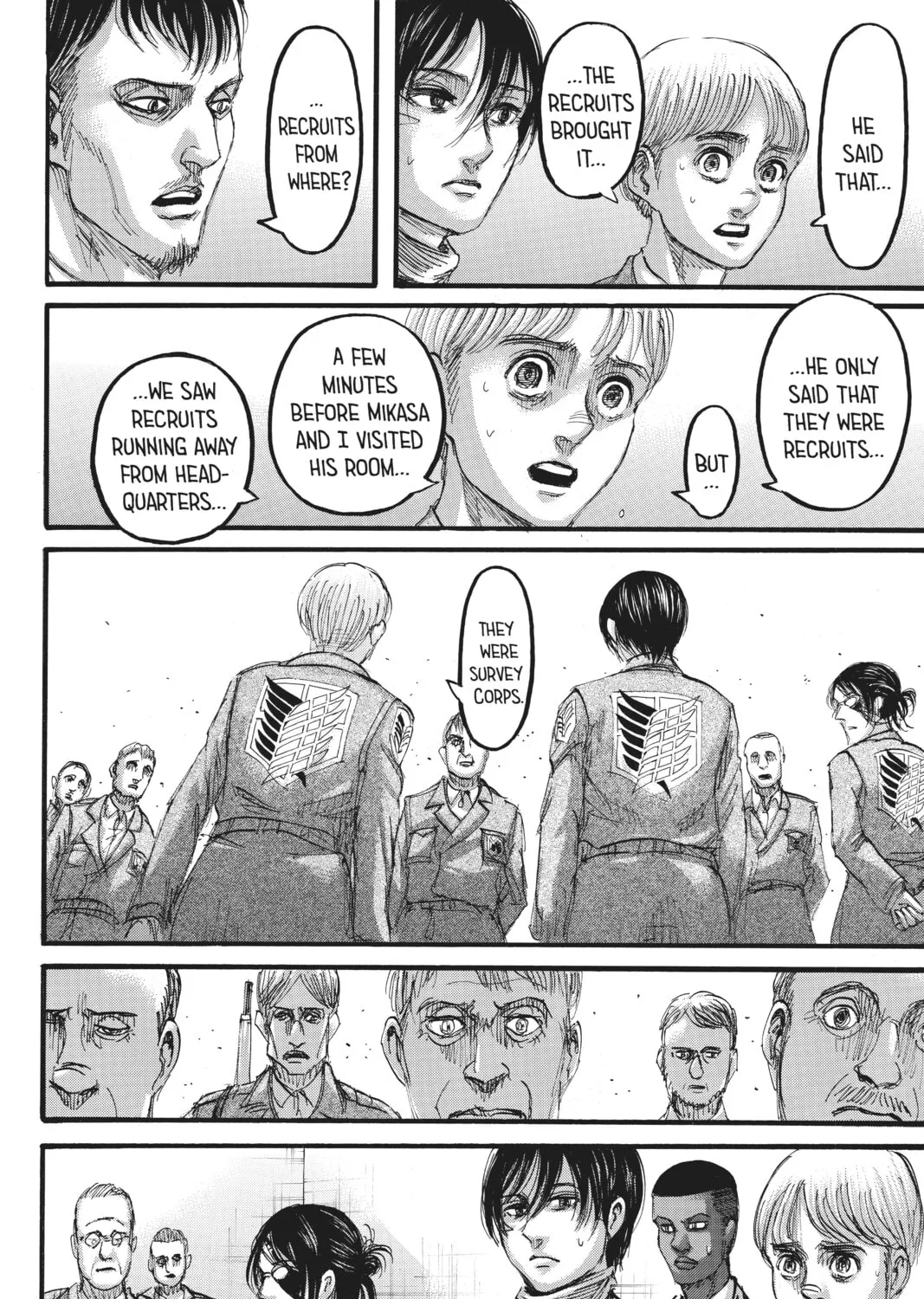 Attack on Titan Chapter 110 page 75 - 