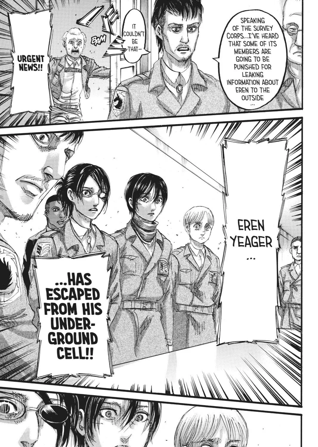 Attack on Titan Chapter 110 page 77 - 